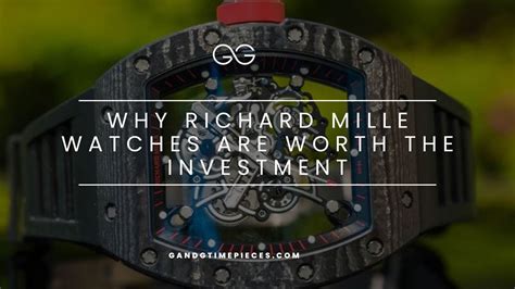 is a richard mille a good investment|Richard Mille watches worth money.